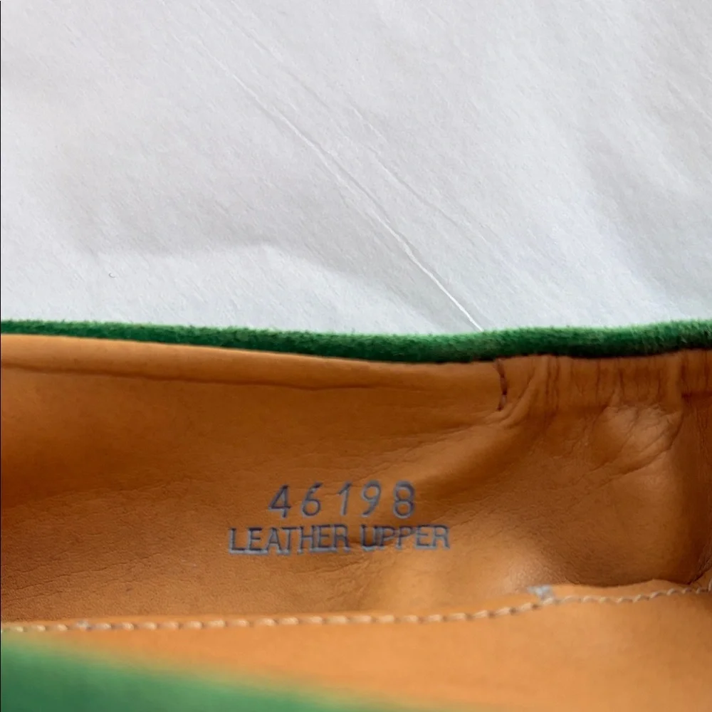 J. Crew Vibrant Green Suede Loafers - Picture 4 of 10